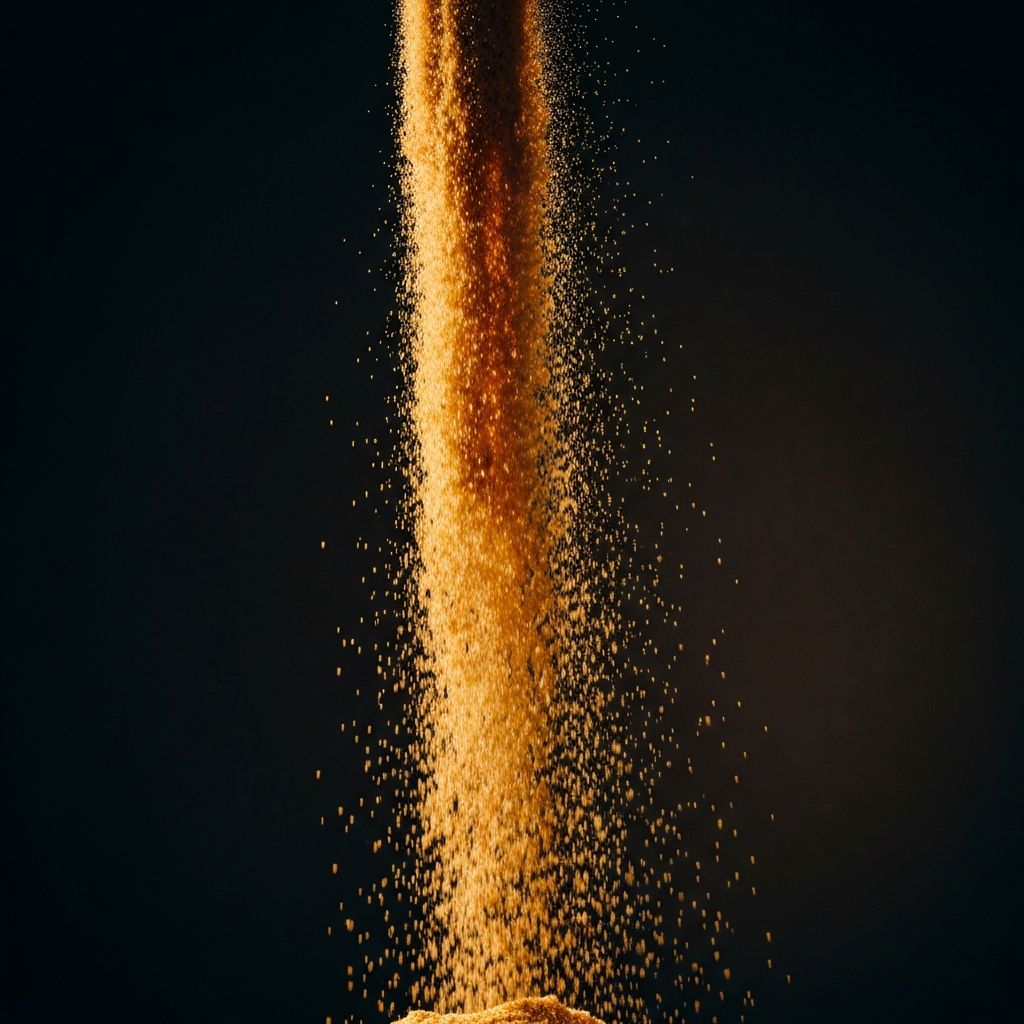 Date powder processing stream